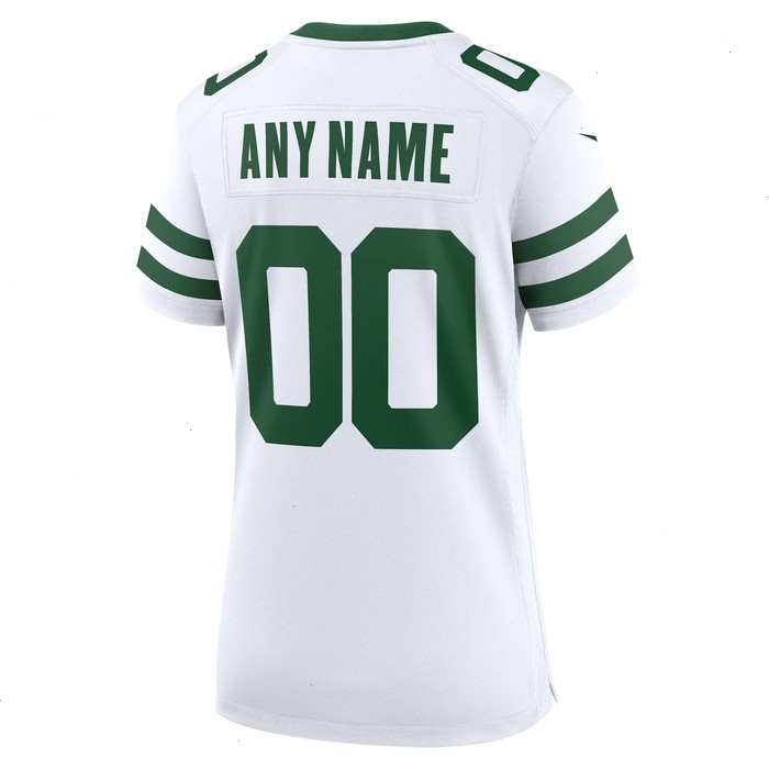 New York Jets Nike Women's Legacy Custom Game Jersey - White