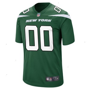 New York Jets Nike Youth Custom Game Jersey - Gotham Green