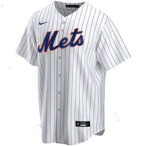 New York Mets Nike Home Replica Custom Jersey - White