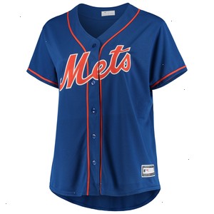 New York Mets Women's Plus Size Alternate Replica Team Jersey - Royal