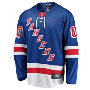 New York Rangers Fanatics Branded Home Breakaway Custom Jersey - Blue