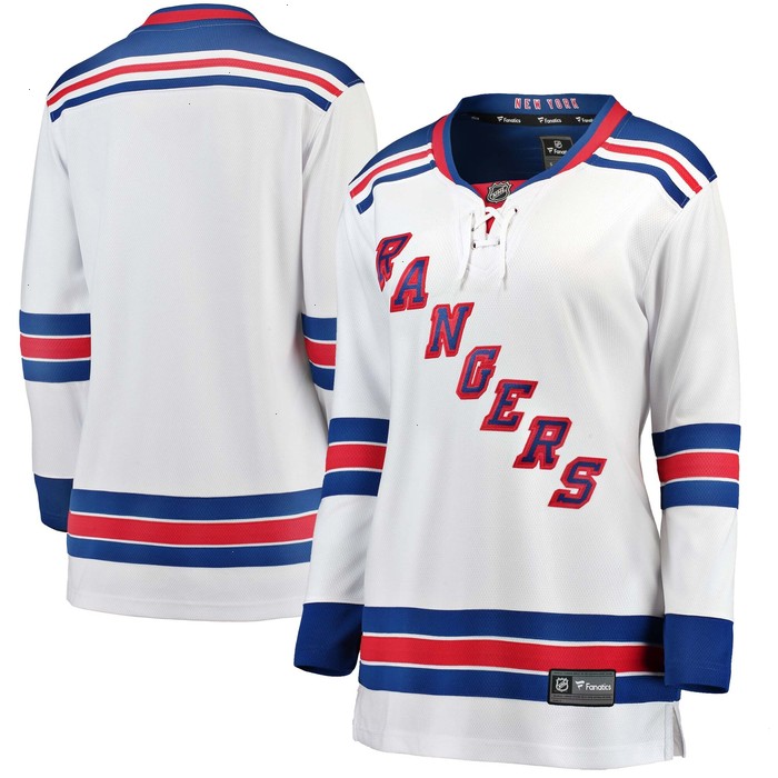 New York Rangers Fanatics Branded Women's Away Breakaway Jersey - White