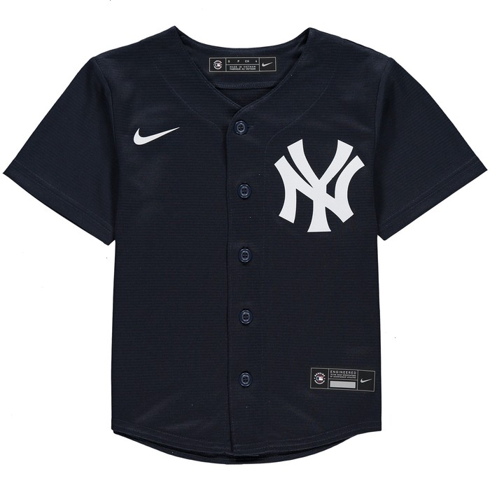 New York Yankees Nike Preschool Alternate Replica Team Jersey - Navy