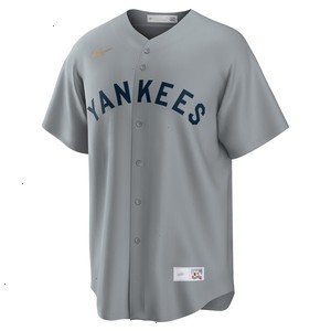 New York Yankees Nike Road Cooperstown Collection Team Jersey - Gray