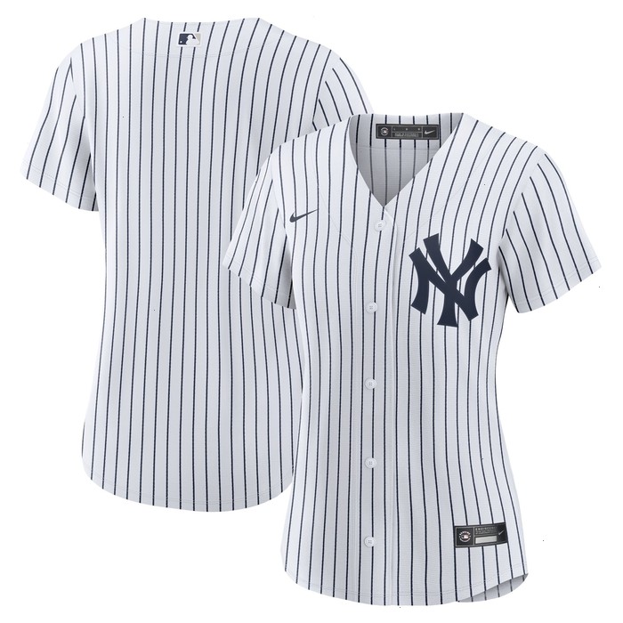 New York Yankees Nike Women's Home Blank Replica Jersey - White