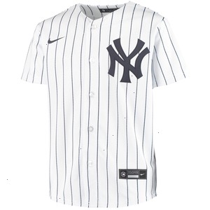 New York Yankees Nike Home Replica Team Jersey - White