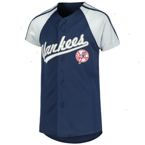 New York Yankees Stitches Youth Team Jersey - Navy/Gray