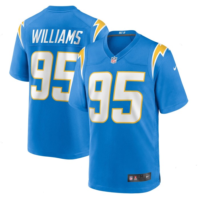 Nicholas Williams Los Angeles Chargers Nike Team Game Jersey - Powder Blue