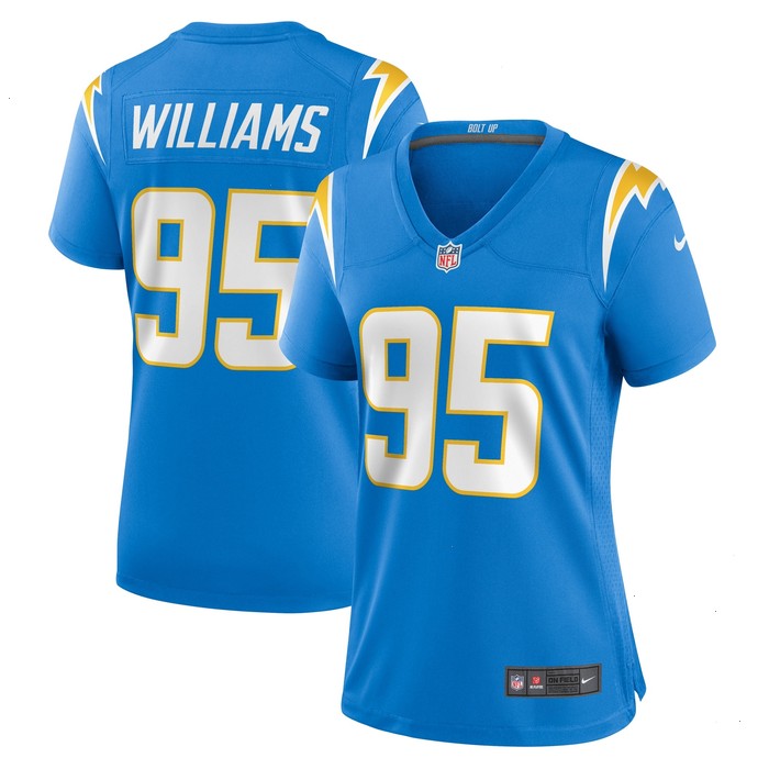 Nicholas Williams Los Angeles Chargers Nike Women's Team Game Jersey - Powder Blue