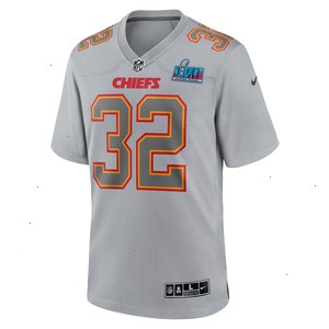 Nick Bolton Kansas City Chiefs Nike Super Bowl LVII Patch Atmosphere Fashion Game Jersey - Gray