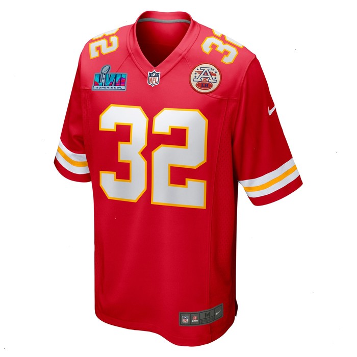 Nick Bolton Kansas City Chiefs Nike Super Bowl LVII Patch Game Jersey - Red