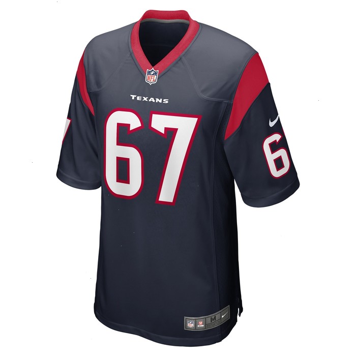 Nick Broeker Houston Texans Nike Team Game Jersey - Navy