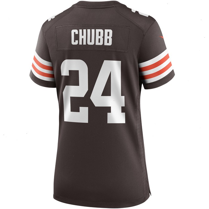 Nick Chubb Cleveland Browns Nike Women's Game Jersey - Brown