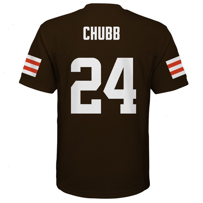 Nick Chubb Cleveland Browns Youth Replica Player Jersey - Brown