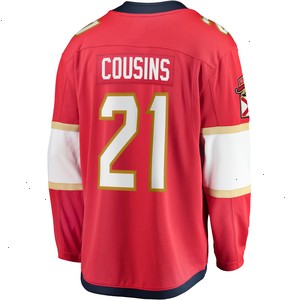 Nick Cousins Florida Panthers Fanatics Branded Home Breakaway Player Jersey - Red