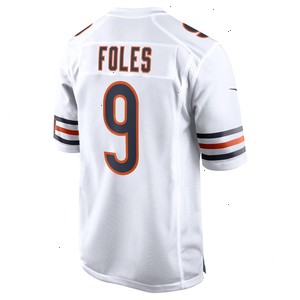 Nick Foles Chicago Bears Nike Game Jersey - White