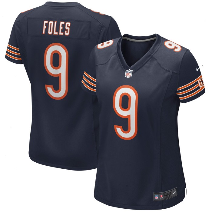 Nick Foles Chicago Bears Nike Women's Game Jersey - Navy