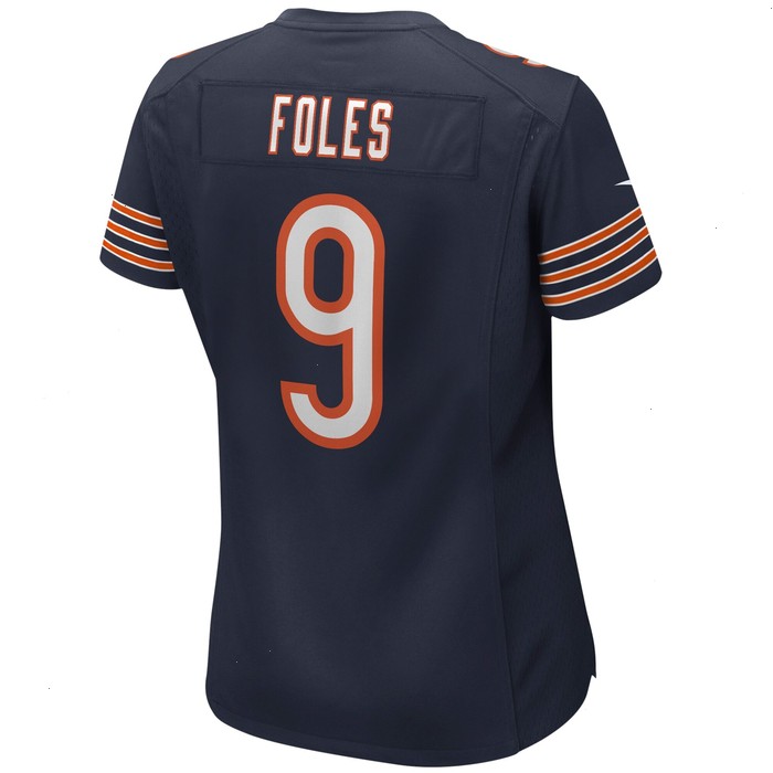 Nick Foles Chicago Bears Nike Women's Game Jersey - Navy