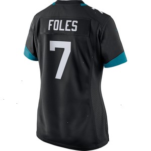 Nick Foles Jacksonville Jaguars Nike Women's 25th Season Game Jersey - Black