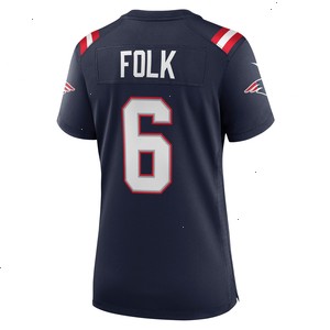 Nick Folk New England Patriots Nike Women's Game Jersey - Navy