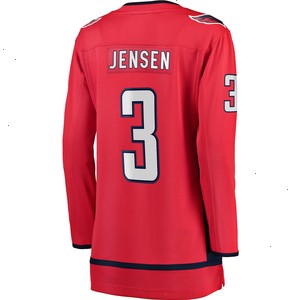 Nick Jensen Washington Capitals Fanatics Branded Women's Home Breakaway Player Jersey - Red