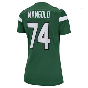 Nick Mangold New York Jets Nike Women's Retired Player Jersey - Gotham Green