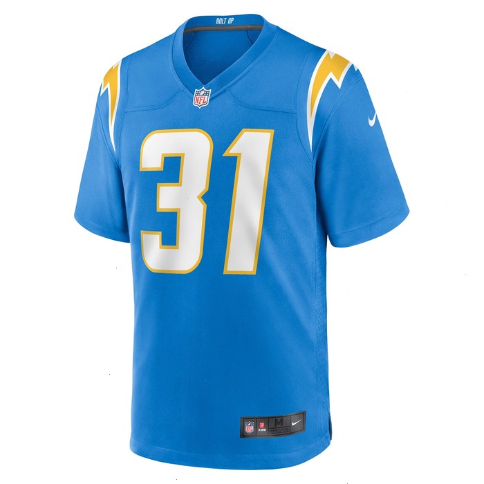 Nick Niemann Los Angeles Chargers Nike Game Player Jersey - Powder Blue