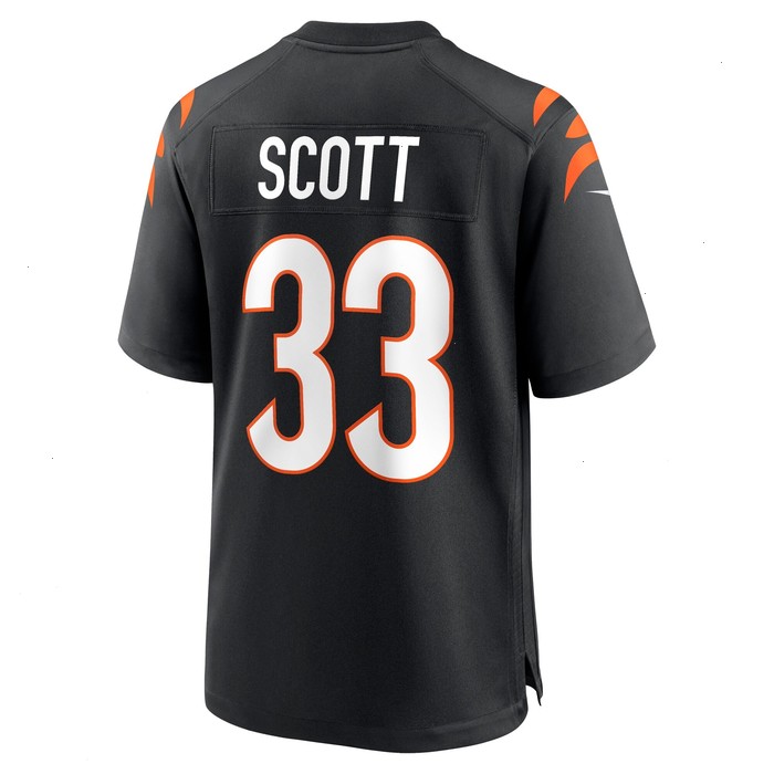 Nick Scott Cincinnati Bengals Nike Game Player Jersey - Black