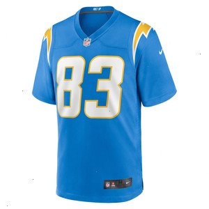 Nick Vannett Los Angeles Chargers Nike Team Game Jersey - Powder Blue