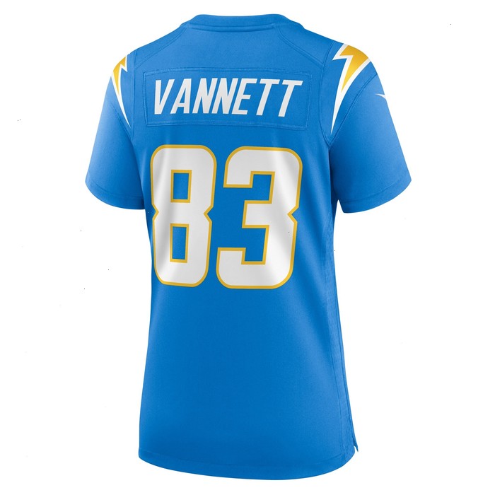 Nick Vannett Los Angeles Chargers Nike Women's Team Game Jersey - Powder Blue