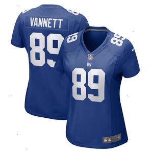 Nick Vannett New York Giants Nike Women's Home Game Player Jersey - Royal