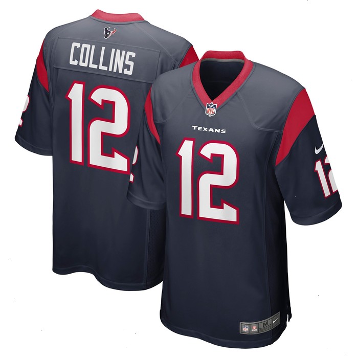 Nico Collins Houston Texans Nike Game Jersey - Navy