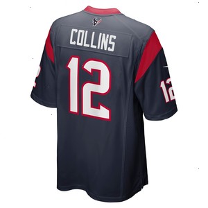 Nico Collins Houston Texans Nike Game Jersey - Navy