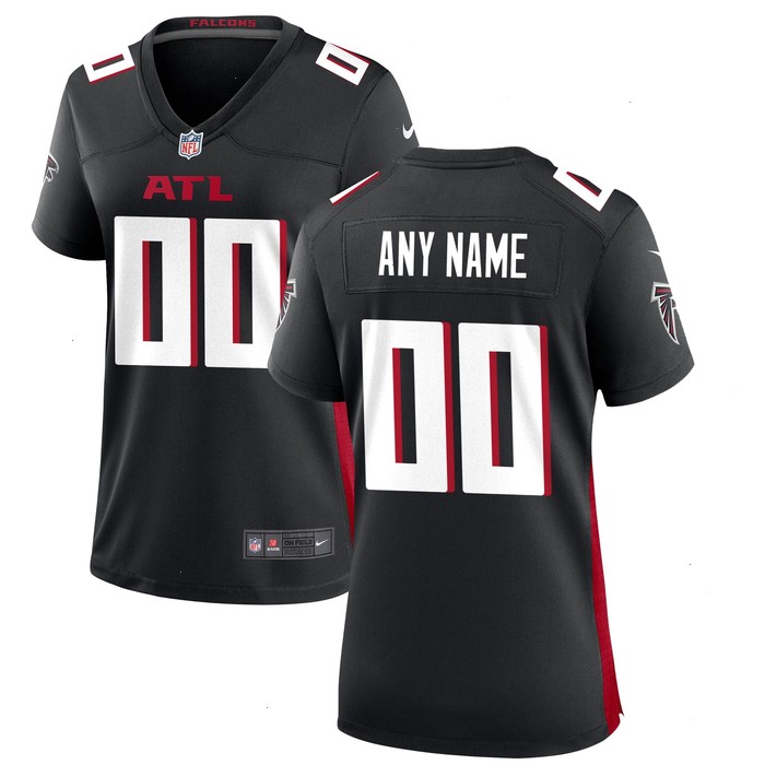 Nike Atlanta Falcons Women's Custom Game Jersey - Black