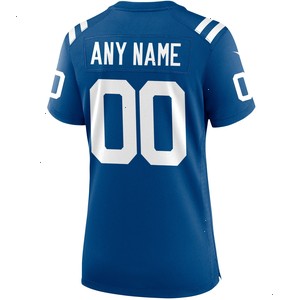 Nike Indianapolis Colts Women's Custom Game Jersey - Royal