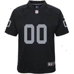 Nike Las Vegas Raiders Youth Custom Game Jersey - Black