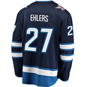 Nikolaj Ehlers Winnipeg Jets Fanatics Branded Breakaway Replica Jersey - Navy