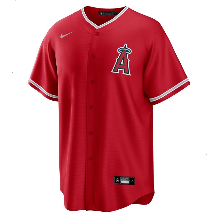 Noah Syndergaard Los Angeles Angels Nike Alternate Replica Player Jersey - Red