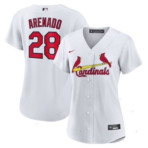 Nolan Arenado St. Louis Cardinals Nike Women's Home Official Replica Player Jersey - White