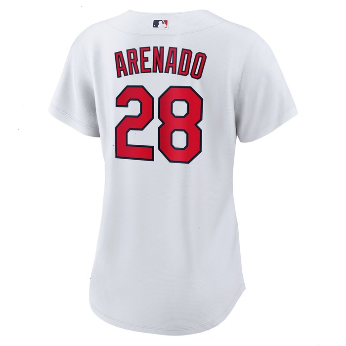 Nolan Arenado St. Louis Cardinals Nike Women's Home Official Replica Player Jersey - White