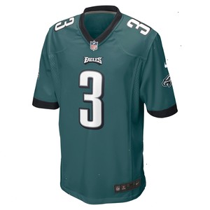 Nolan Smith Philadelphia Eagles Nike 2023 NFL Draft First Round Pick Game Jersey - Midnight Green