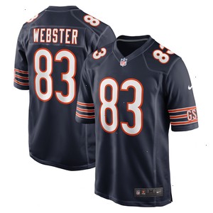 Nsimba Webster Chicago Bears Nike Team Game Jersey - Navy