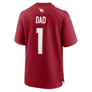 Number 1 Dad Arizona Cardinals Nike Game Jersey - Cardinal