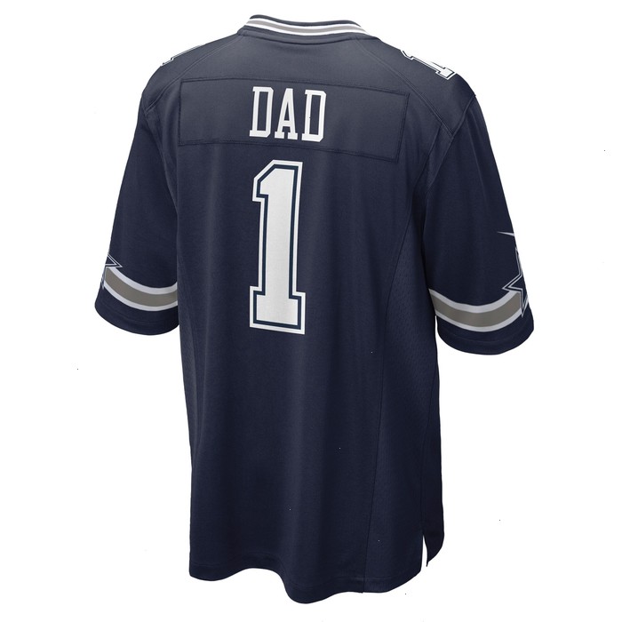 Number 1 Dad Dallas Cowboys Nike Game Jersey - Navy