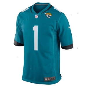 Number 1 Dad Jacksonville Jaguars Nike Game Jersey - Teal