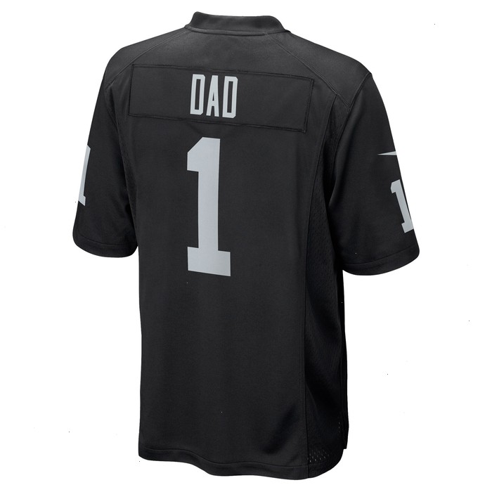 Number 1 Dad Las Vegas Raiders Nike Game Jersey - Black