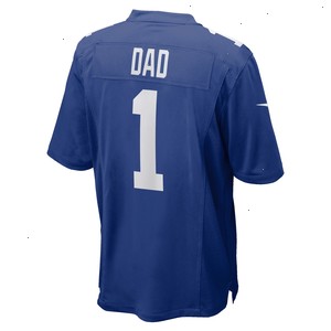 Number 1 Dad New York Giants Nike Game Jersey - Royal