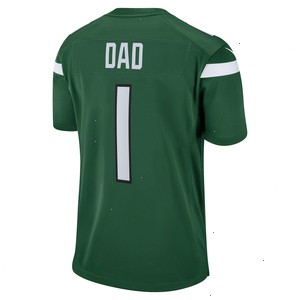 Number 1 Dad New York Jets Nike Game Jersey - Gotham Green