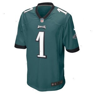 Number 1 Dad Philadelphia Eagles Nike Game Jersey - Midnight Green