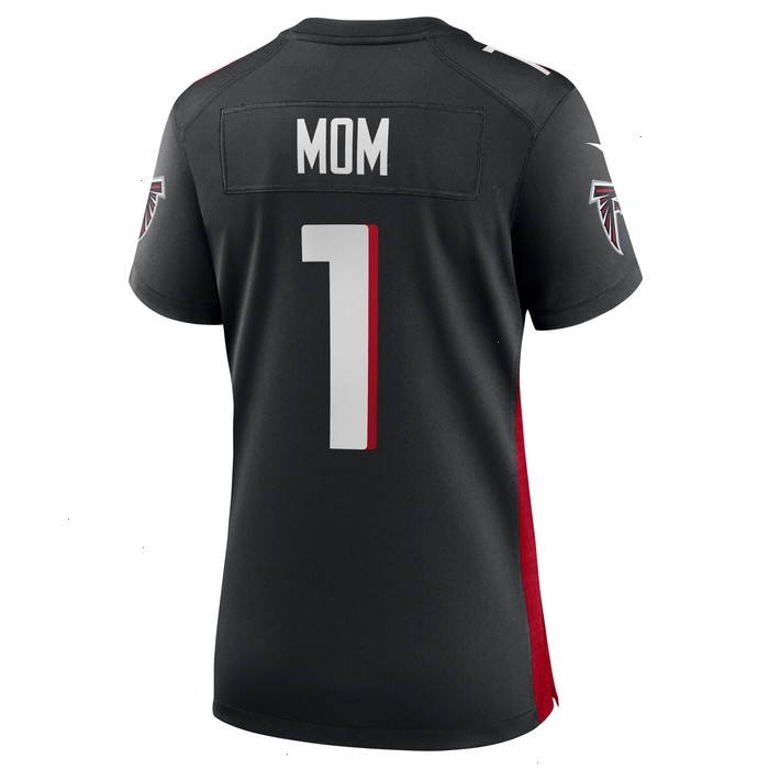 Number 1 Mom Atlanta Falcons Nike Women's Game Jersey - Black